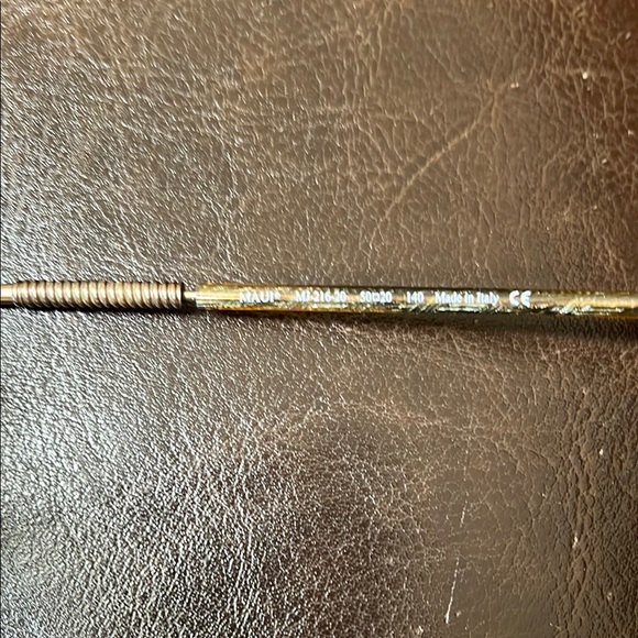 Maui Jim Black and Gold Sunglasses - Picture 3 of 7